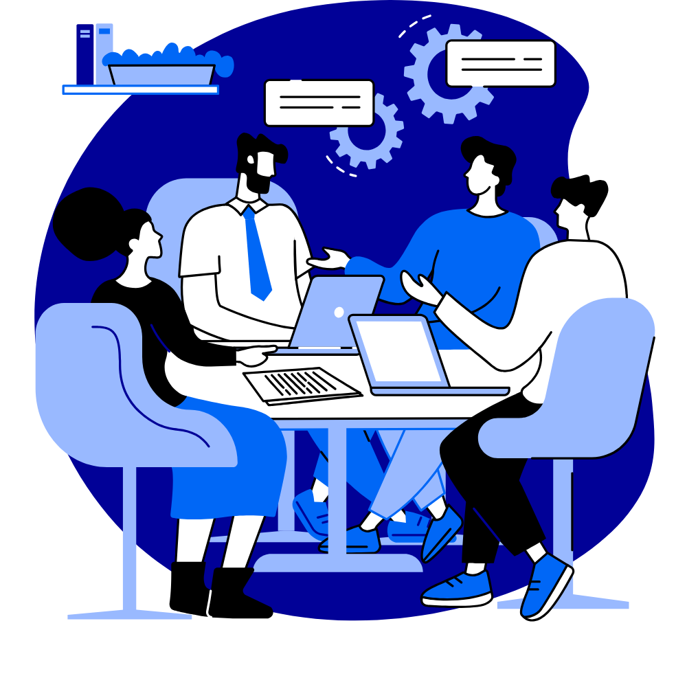 Illustration de productivité et d’efficacité des équipes IT