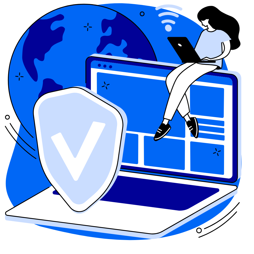 accès à distance gestion sécurité utilisateur connexion fonctionnalités navigation sécurisé cloud DDoS DNS